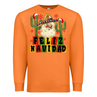 Carrot feliz navidad mexican santa Premium Sweatshirt - MaliasSmallBusiness