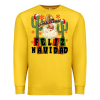 Lemon feliz navidad mexican santa Premium Sweatshirt - MaliasSmallBusiness