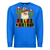 True Royal feliz navidad mexican santa Premium Sweatshirt - MaliasSmallBusiness