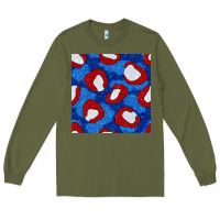 Army Green glitter 4th of july seamless pattern 8 Long Sleeve Tee - BundleAndBundleShop