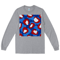 Heather Grey glitter 4th of july seamless pattern 8 Long Sleeve Tee - BundleAndBundleShop