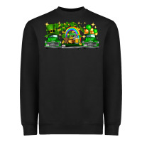 Black st patricks trucks Heavyweight Sweatshirt - FaDigitalArtStudio