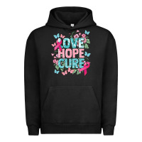 Pigment Black Love hope cure cancer Awareness Urban Hoodie - HowdyJamesFarm