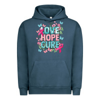 Pigment Midnight Navy Love hope cure cancer Awareness Urban Hoodie - HowdyJamesFarm
