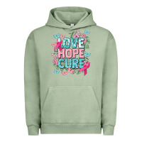 Pigment Oil Green Love hope cure cancer Awareness Urban Hoodie - HowdyJamesFarm