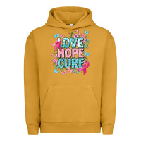 Pigment Peanut Butter Love hope cure cancer Awareness Urban Hoodie - HowdyJamesFarm