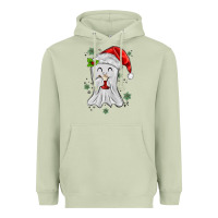 Matcha merry christmas ghost Heavyweight Hoodie - MaliasSmallBusiness