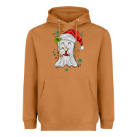 Meerkat merry christmas ghost Heavyweight Hoodie - MaliasSmallBusiness