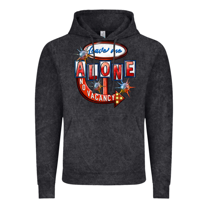 Leave Me Alone Anti Valentines Day Vintage Hoodie by FaDigitalArtStudio | Teevron