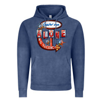 Vintage Denim leave me alone anti valentines day Vintage Hoodie - FaDigitalArtStudio