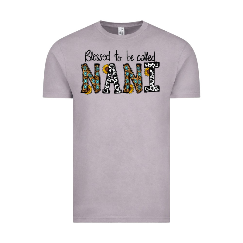 Blessed To Be Called Nanı Vintage Tee by CowhideDigitalArt | Teevron