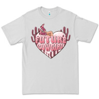 Dove Grey future cowgirl Premium Tee - MaliasSmallBusiness