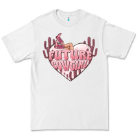 White future cowgirl Premium Tee - MaliasSmallBusiness