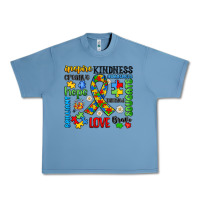Pebble Blue autism awareness Urban Heavy Tee - JahusDesignShop