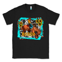 Black western rodeo Classic Tee - JahusDesignShop