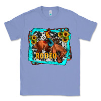 Colony Blue western rodeo Classic Tee - JahusDesignShop