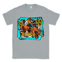 Heather Grey western rodeo Classic Tee - JahusDesignShop