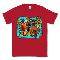 Red western rodeo Classic Tee - JahusDesignShop
