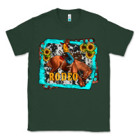Sports Green western rodeo Classic Tee - JahusDesignShop