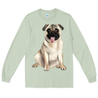 Matcha pug Long Sleeve Tee - JahusDesignShop