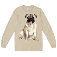 Mushroom pug Long Sleeve Tee - JahusDesignShop