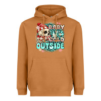 Meerkat baby its cold outside skeleton Heavyweight Hoodie - MaliasSmallBusiness