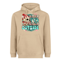 Mushroom baby its cold outside skeleton Heavyweight Hoodie - MaliasSmallBusiness