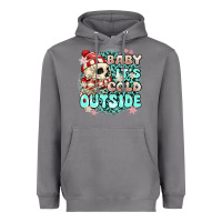Storm baby its cold outside skeleton Heavyweight Hoodie - MaliasSmallBusiness