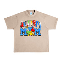 French Oak autism mom Urban Heavy Tee - JahusDesignShop