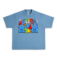 Pebble Blue autism mom Urban Heavy Tee - JahusDesignShop