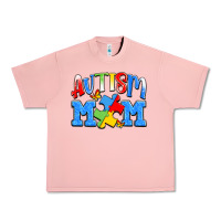 Salmon autism mom Urban Heavy Tee - JahusDesignShop