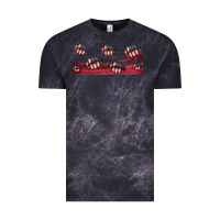 Cloud Black american flag lips 16oz libbey cup Vintage Tee - HRA Design Shop