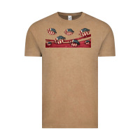 Vintage Coffee american flag lips 16oz libbey cup Vintage Tee - HRA Design Shop