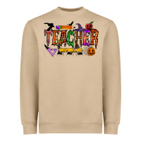 Mushroom teacher halloween Heavyweight Sweatshirt - RacoonDesign