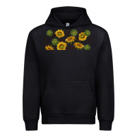 Foreset Green summer with sunflowers Urban Hoodie - TumblerDesignByShophia