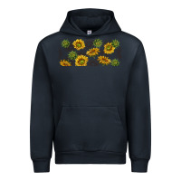 Navy summer with sunflowers Urban Hoodie - TumblerDesignByShophia