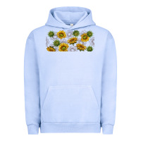 Pigment Grape Ice summer with sunflowers Urban Hoodie - TumblerDesignByShophia
