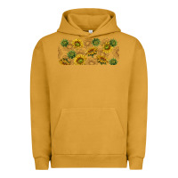 Pigment Peanut Butter summer with sunflowers Urban Hoodie - TumblerDesignByShophia