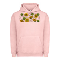 Pigment Salmon summer with sunflowers Urban Hoodie - TumblerDesignByShophia