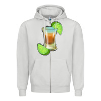 Tequila Shot Zipper Hoodie | Teevron