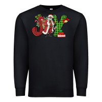Black Joy Black Santa Premium Sweatshirt - MaliasSmallBusiness