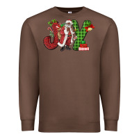 Chestnut Joy Black Santa Premium Sweatshirt - MaliasSmallBusiness