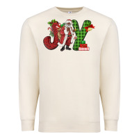 Sandshell Joy Black Santa Premium Sweatshirt - MaliasSmallBusiness
