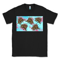 Black dinosaur stegosaurus sippy cup Classic Tee - Artiststas