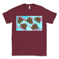 Burgundy dinosaur stegosaurus sippy cup Classic Tee - Artiststas