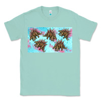 Seafoam dinosaur stegosaurus sippy cup Classic Tee - Artiststas