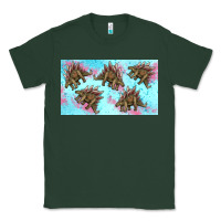 Sports Green dinosaur stegosaurus sippy cup Classic Tee - Artiststas
