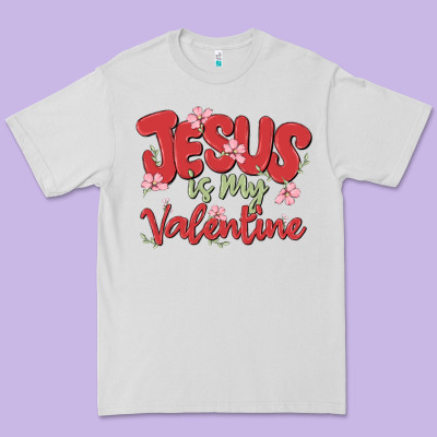 Premium Tee jesus is my valentine