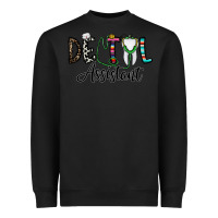 Black dentalassistant Heavyweight Sweatshirt - CowhideDigitalArt
