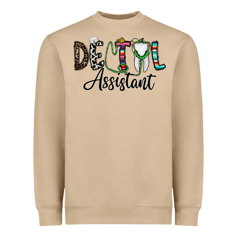 Dentalassistant Heavyweight Sweatshirt by CowhideDigitalArt | Teevron